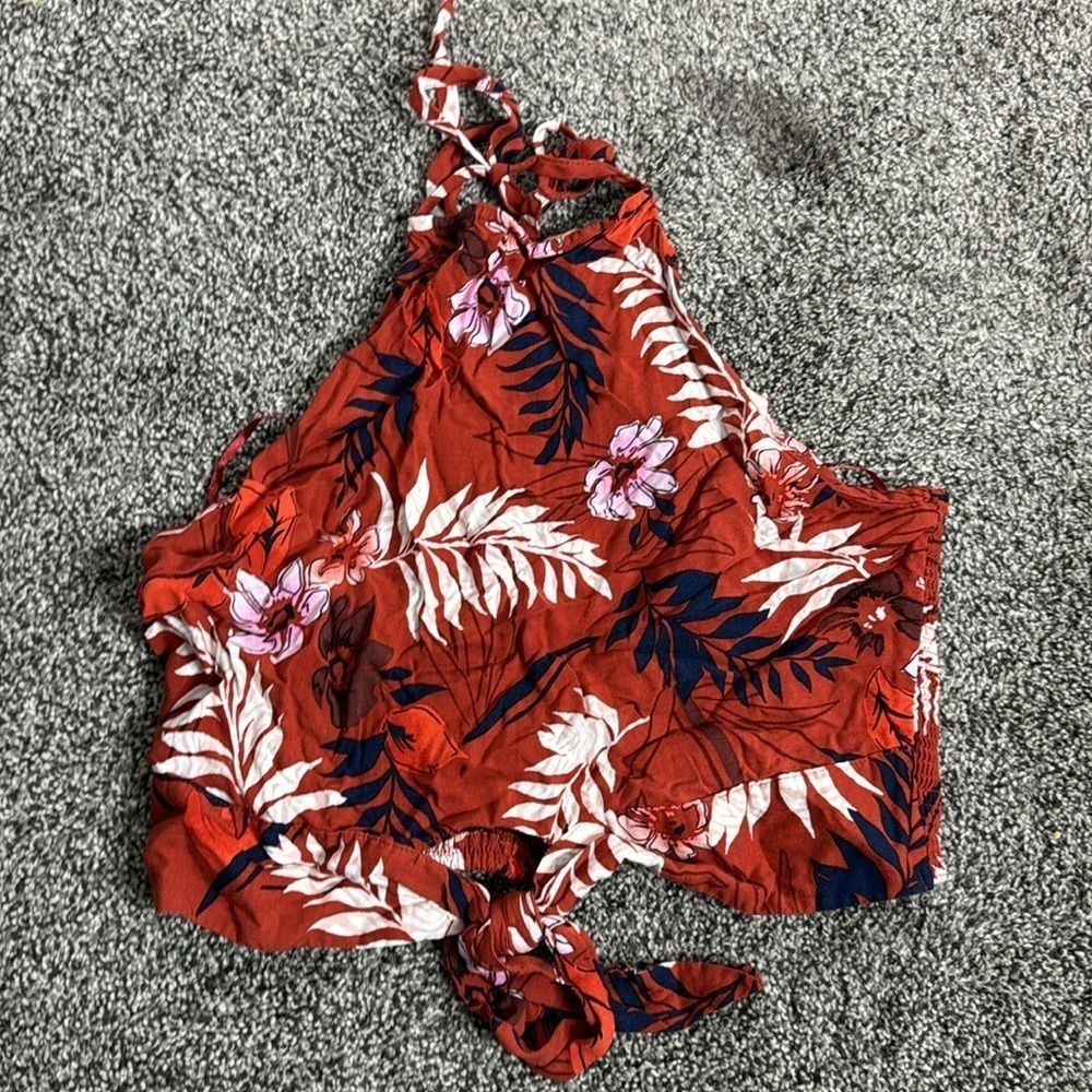 Juniors Bar III size large, cute, two-peace, short outfit - Picture 2 of 4